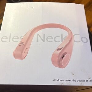 Portable Pink Neck Fan